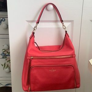 EUC Leather Kate Spade Shoulder Bag W/ 2 Straps